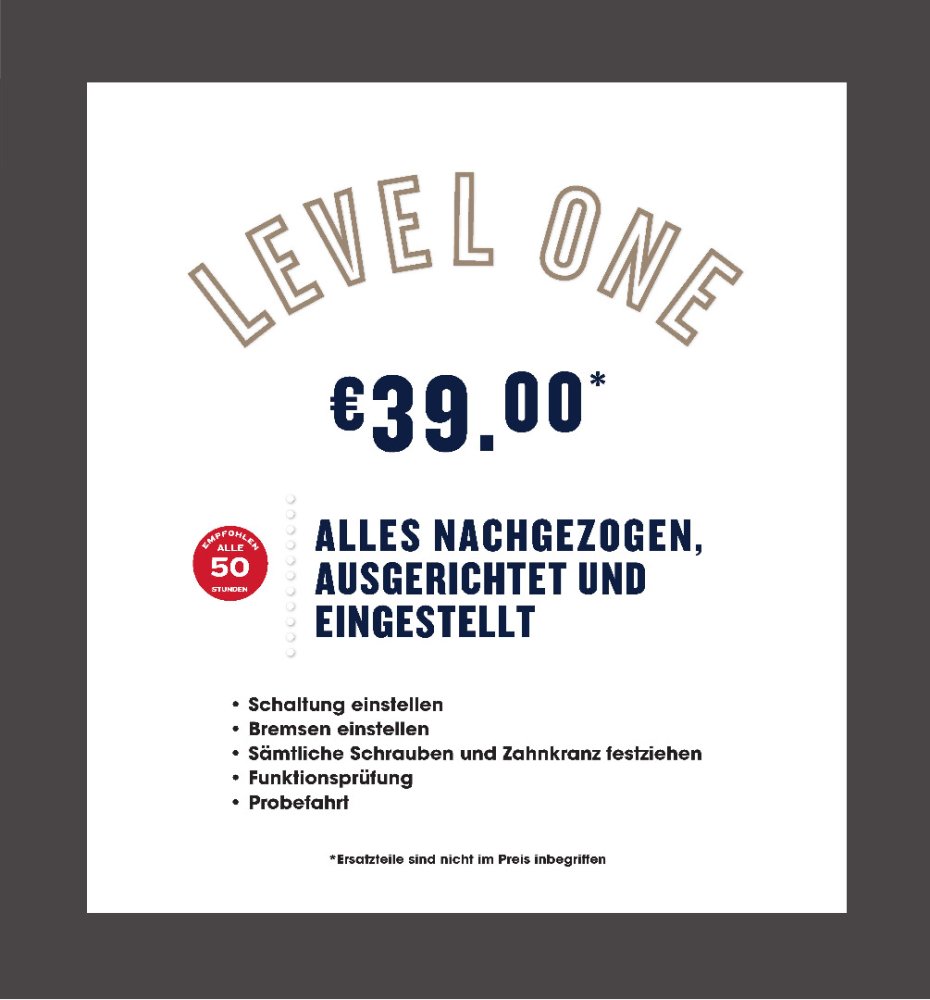 Level 1 Service