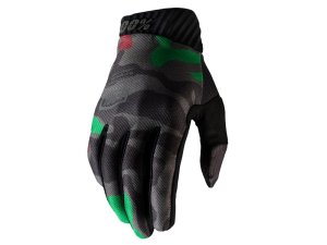 100% Ridefit Glove (FA18)  M Camo Black