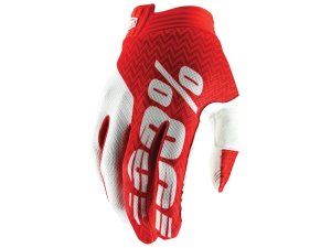 100% iTrack Glove (FA18)  M red/white