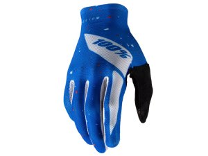 100% Celium Glove (FA19)  M blue/white
