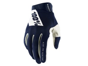 100% Ridefit Glove (SP21)  M Navy/White