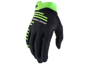 100% R-Core Gloves  S black/lime