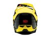 100% Aircraft composite helmet   XS LTD Neon Yellow