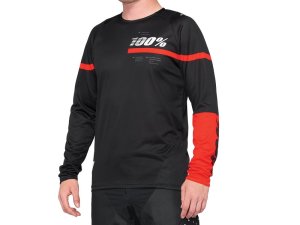 100% R-Core DH Jersey  S black/red
