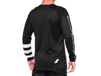 100% R-Core Youth Long Sleeve Jersey   XL black/white