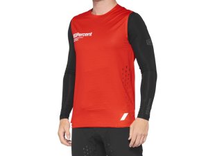 100% R-Core Concept Sleeveless Jersey  XL red