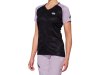 100% Airmatic Womens Short Sleeve Jersey  S Black/Lavender
