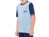 100% Ridecamp Youth Short Sleeve Jersey   S Light Slate / Navy