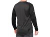 100% Ridecamp Long Sleeve Jersey   XL Black/Charcoal
