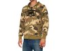 100% Syndicate full-zip Hoodie  XL camo black/green