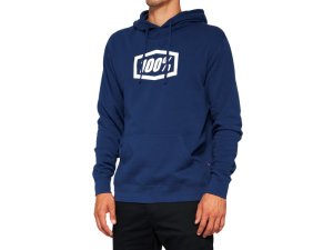 100% Icon Pullover Hoodie  S navy