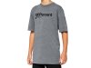 100% Manifesto Youth t-shirt  KS Heather Grey