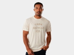 Trek Oberteil Trek Bicycle Tonal T-Shirt XL Cream