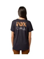 Unbekannt Shirt Fox Racing Rockwilder Tee Women Large Black